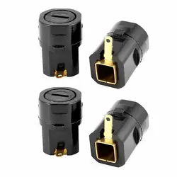 Tappo di plastica 7.9 millimetri x 6.8 millimetri di Carbonio Supporto di Spazzola 4 Pcs per Hitachi 100 Smerigliatrice Angolare