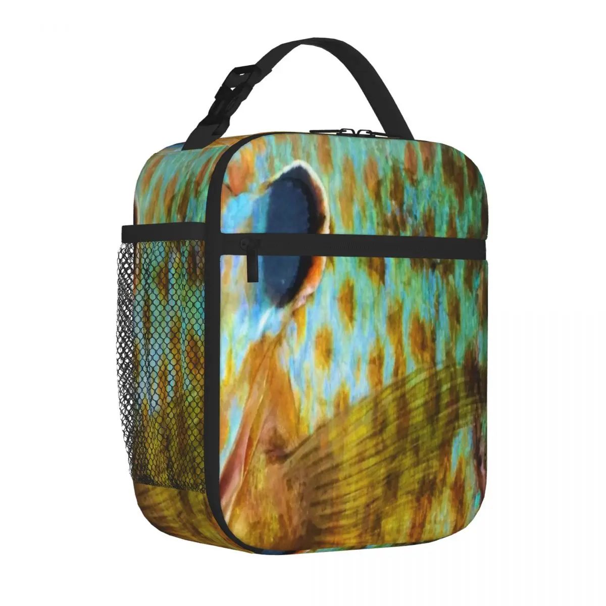 Hot Sale Pumpkinssed Sunfish Skin Pattern Light Luxury Lunch Bag Airport Travel Food Cooler Bag