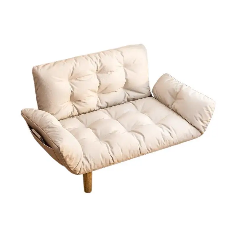 

Lazy sofa small apartment bedroom balcony rental house tatami rental room leisure double sofa bed folding