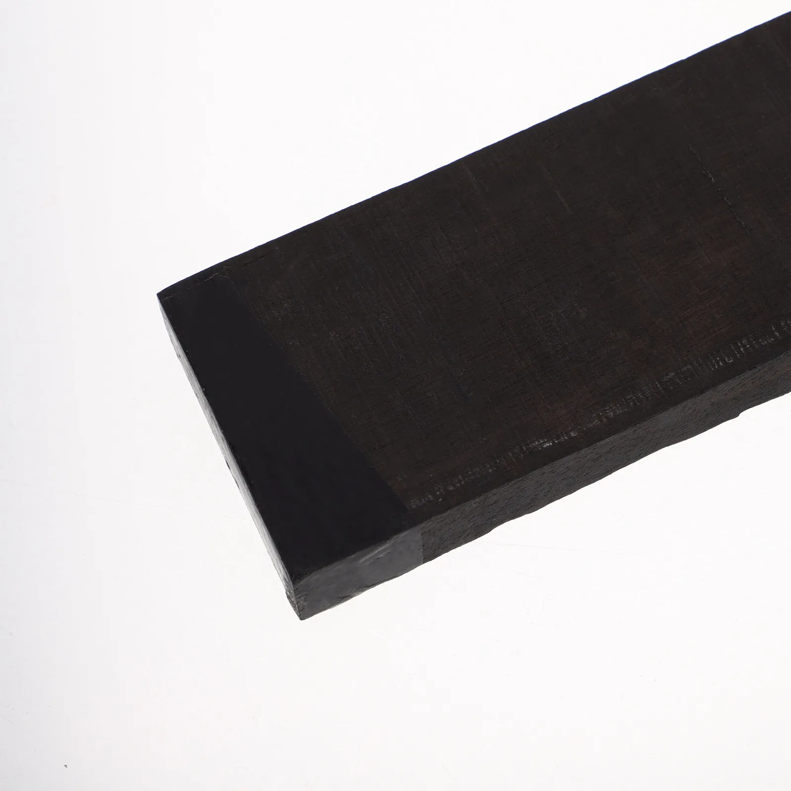 DIY Ebony Guitar Bridge Blanks Hardwood for Acoustic Classical Guitar Luthier Projects Smooth Surface Minimal Sanding