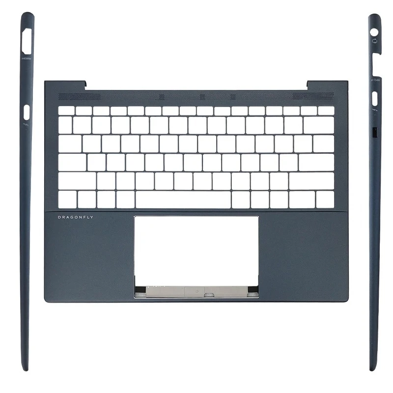 Original New For HP EIite DragonfIy G3 Laptop Palmrest Upper Cover Top Case Keyboard Housing Shell Blue Notebook PC Case Replace