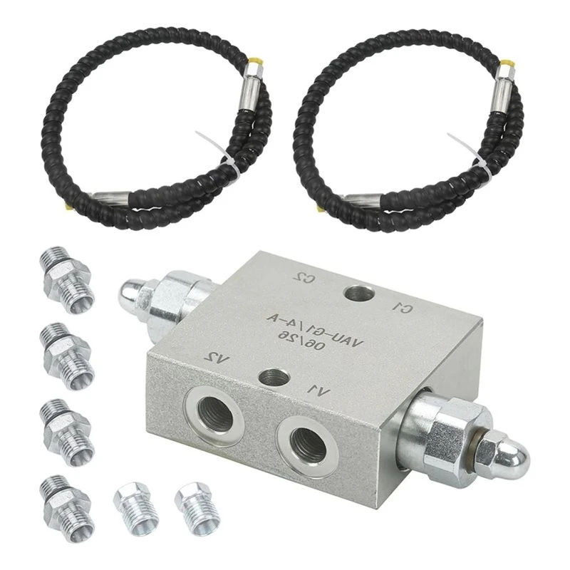 ABOK-Cushion Valve Kit,For Excavator, Includes Swivel Motor Buffer Valves, Fits 1/4