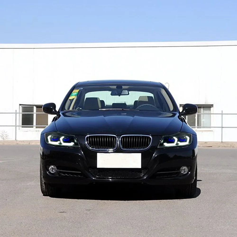 For Bmw 3 Series E90 320I 325I 2005-2012 Led Auto Headlights Assembly Upgrade Startup Effect Drl Projector Lens Tool Accessories