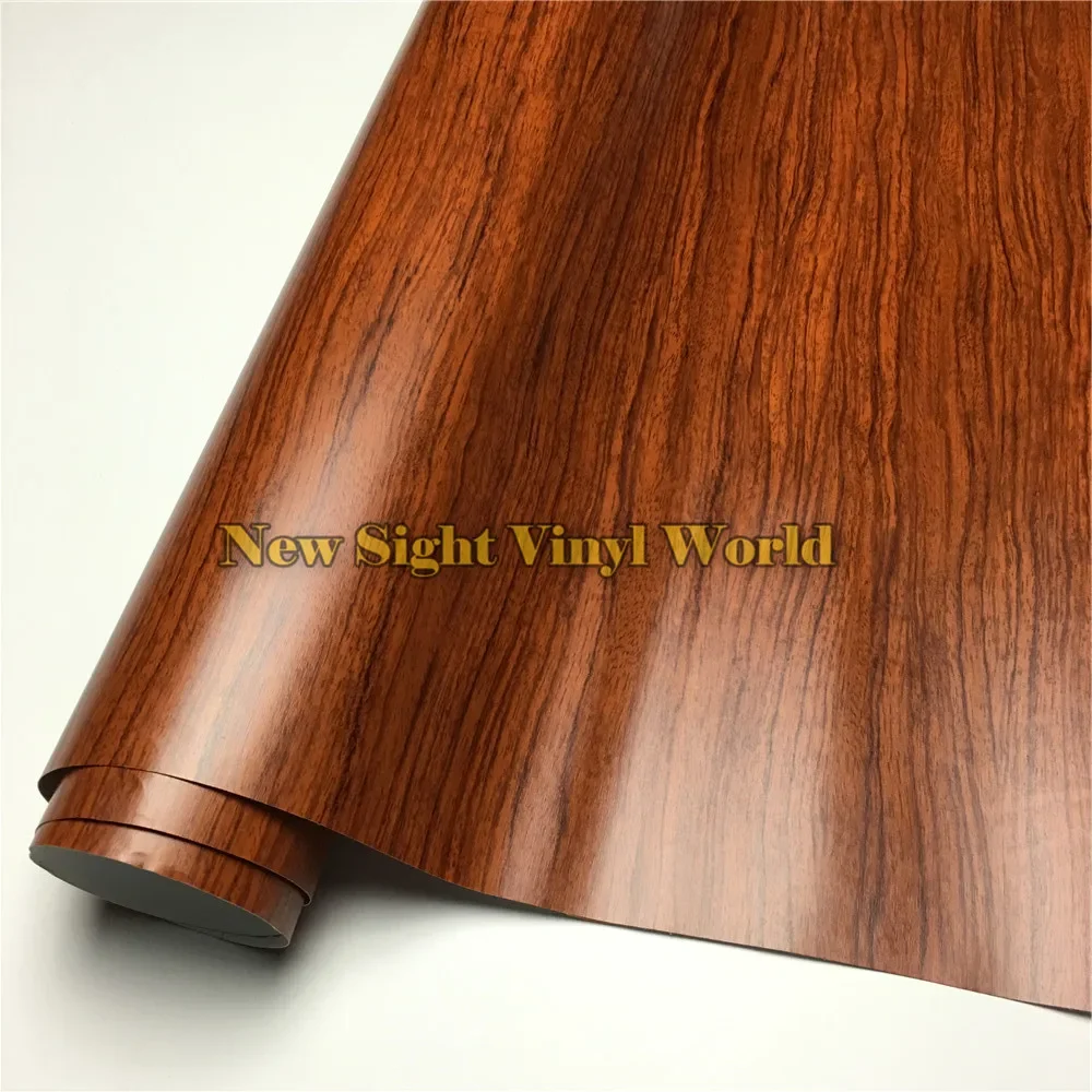 

Rosewood Wood Grain Decal Vinyl Wrap Film Sticker For Floor Furniture Car Interier Size:1.24X50m/Roll(4ft X 165ft)