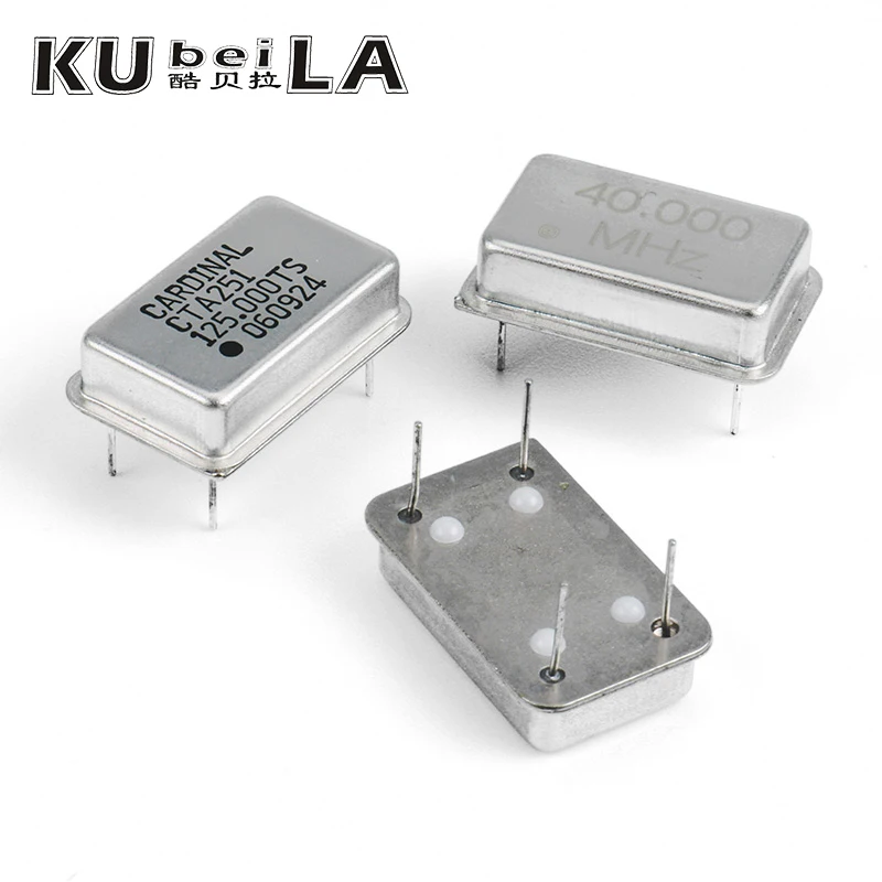 Rectangular active crystal 4M 24M 12M 36M 40M 50M 125M Hz 4-pin clock oscillator direct insertion crystal