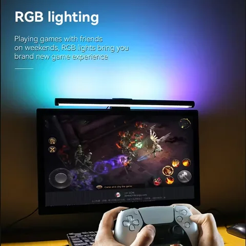 Screen LED Bar Desk Lamp Computer Laptop Screen Lamp Hanging USB Light Bar Table Lamp For LCD Monitor Office Study Reading Light