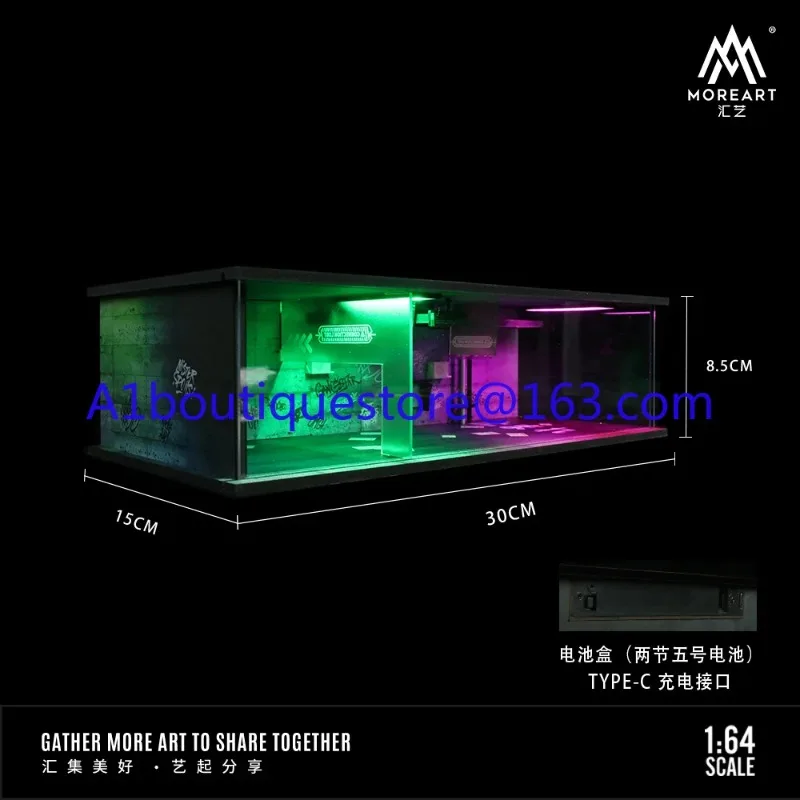 Pre-order *TimeMicro+MoreArt 1:64 versi ringan bertema Cyberpunk dari adegan perakitan - dikirim pada bulan Juli