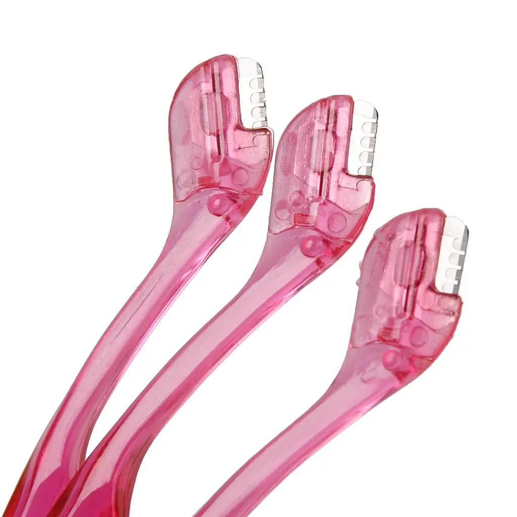3pcs Makeup Eyebrow Trimmer Shaver Hair Remover Shaper Tools Women's