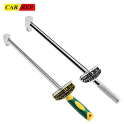 0-300nm Torque Wrench With Pointer Type Torque Socket Wrench Car Nuts Removal Wrench Auto Repair Tool