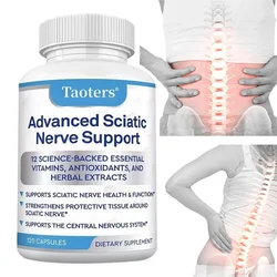 Sciatic Nerve Supplements - Relieve Bone Pain, Stiffness, Improve Circulation, Nerves and Overall Health To Restore Mobility