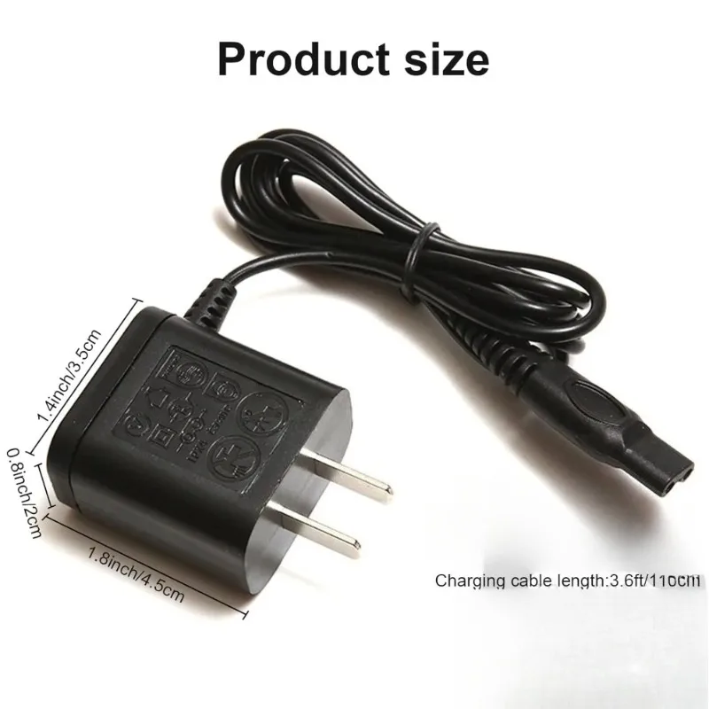 شاحن ماكينة حلاقة 15 فولت لسلسلة فيليبس HQ8505/7000 5000 3500 MG3750 MG5750 MG7750 شاحن سلك محول الطاقة لماكينة الحلاقة الكهربائية