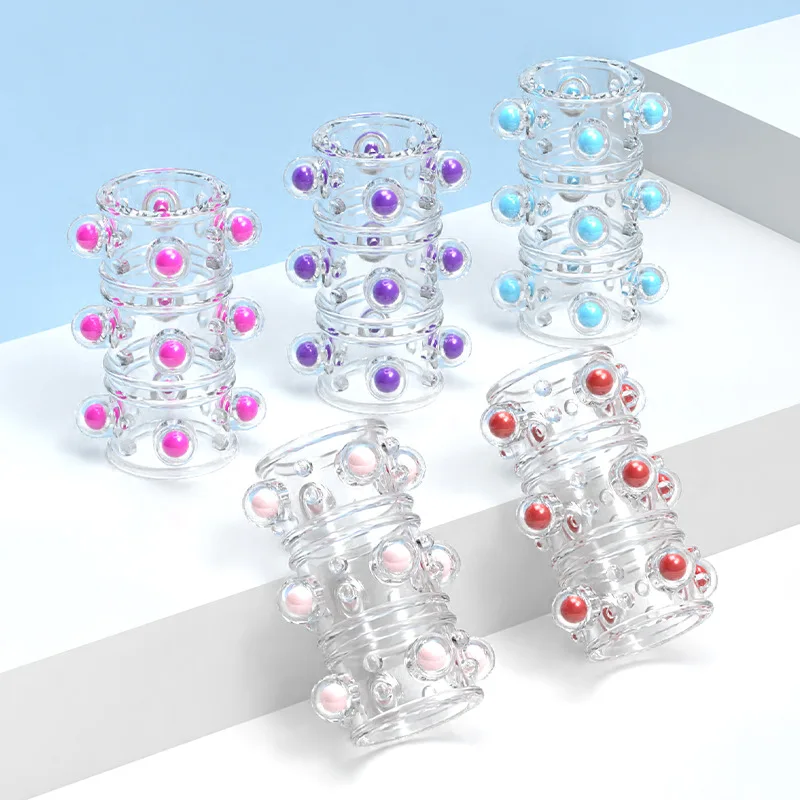 قابلة لإعادة الاستخدام القضيب الدائري للرجال تأخير القذف سيليكون السائل المنوي خاتم الديك طويلة الأمد القضيب توسيع الكبار 18 + الجنس لعب