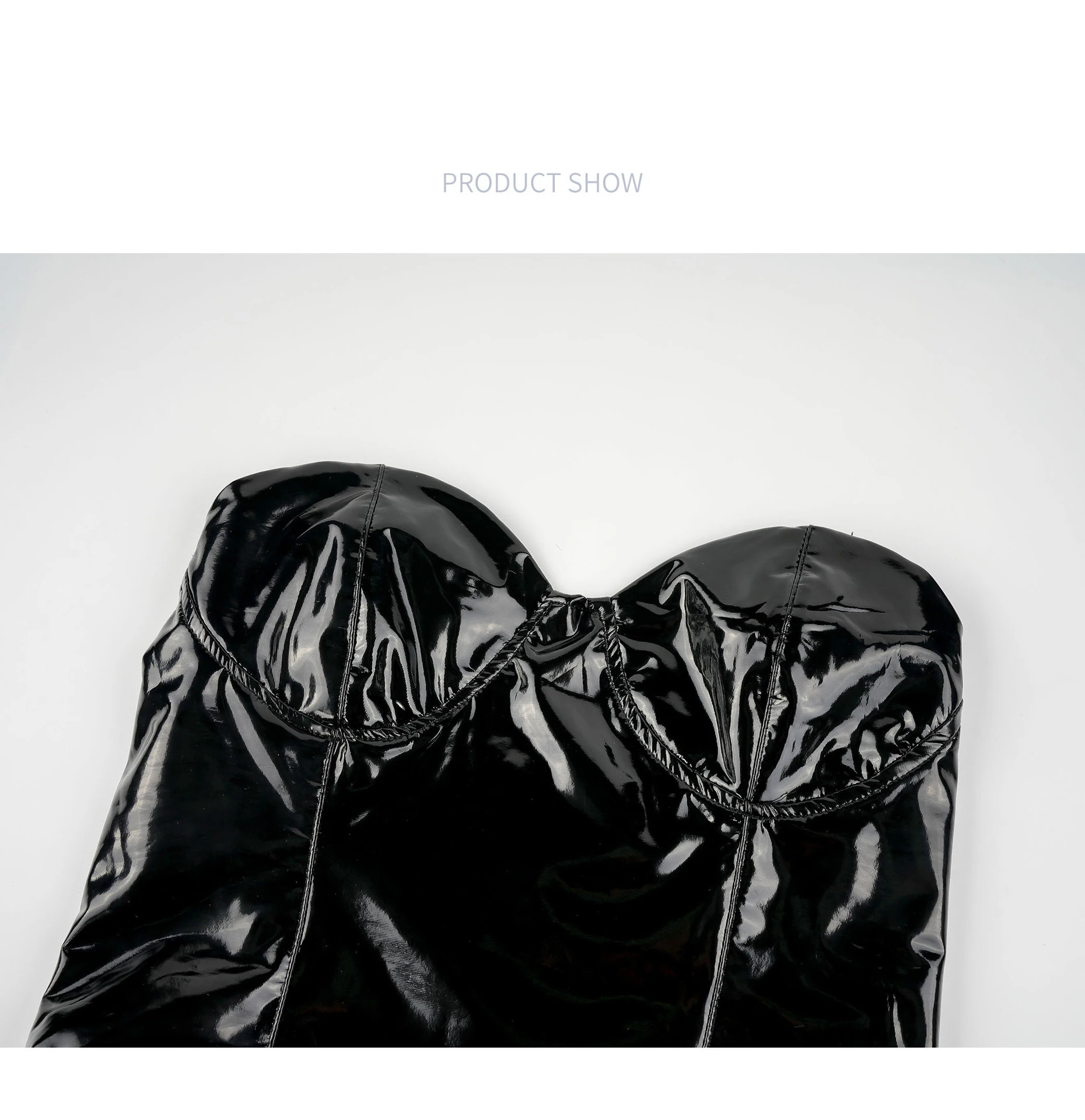 أنيمي Vibrastar أخت زي تأثيري ، فستان منقسم ، بذلة جسم بيضاء كشكشة ، بذلة هالوين ، راهبة ، جلد PU ، دروبشيب