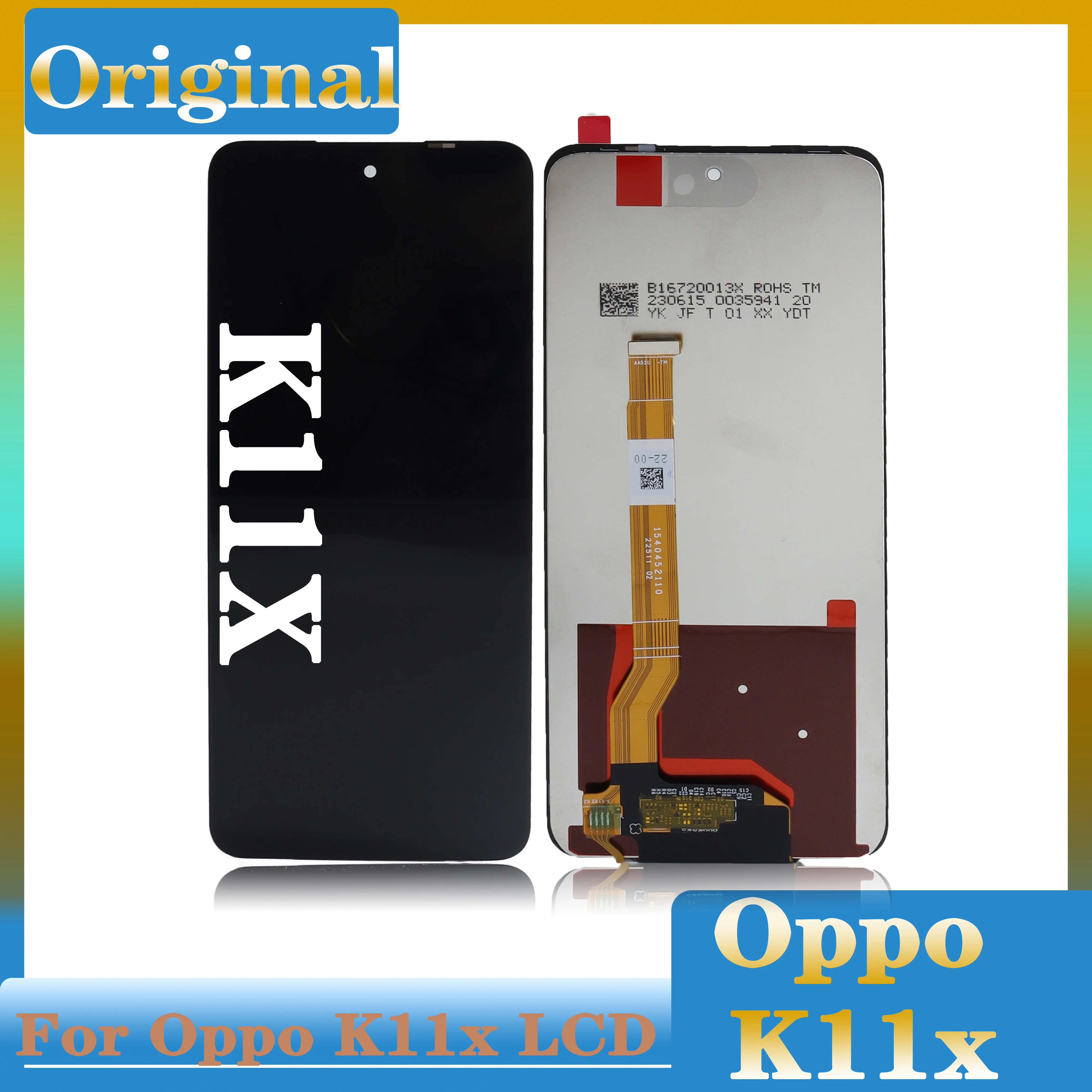 

6.72" Original For Oppo K11x 5G LCD Display Touch Screen Replacement Digitizer Assembly For Oppo K11x LCD