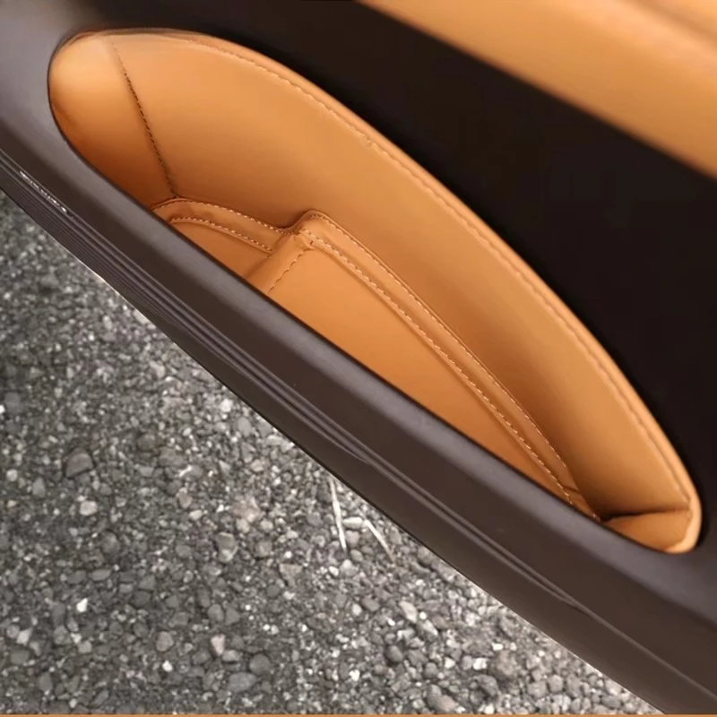 

Новинка! Для BYD Denza D9 2024 2025, автомобильный Стайлинг, дверной ящик для хранения, кожаный карман, дверной слот, сумка для хранения, обновление внутренних аксессуаров