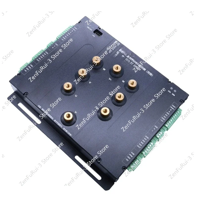 Single Drive Dual Drive FOC DC Brushless Motor Driver High Power 60A Controller Inductive Low Voltage Servo