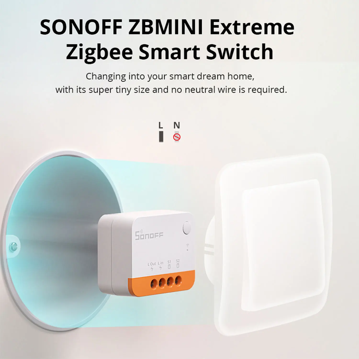 

SONOFF ZBminiL2 ZigBee Smart Switch With eWeLink APP Voice Control by Yandex Alice Alexa Google Home Assistant Salute Smart Home