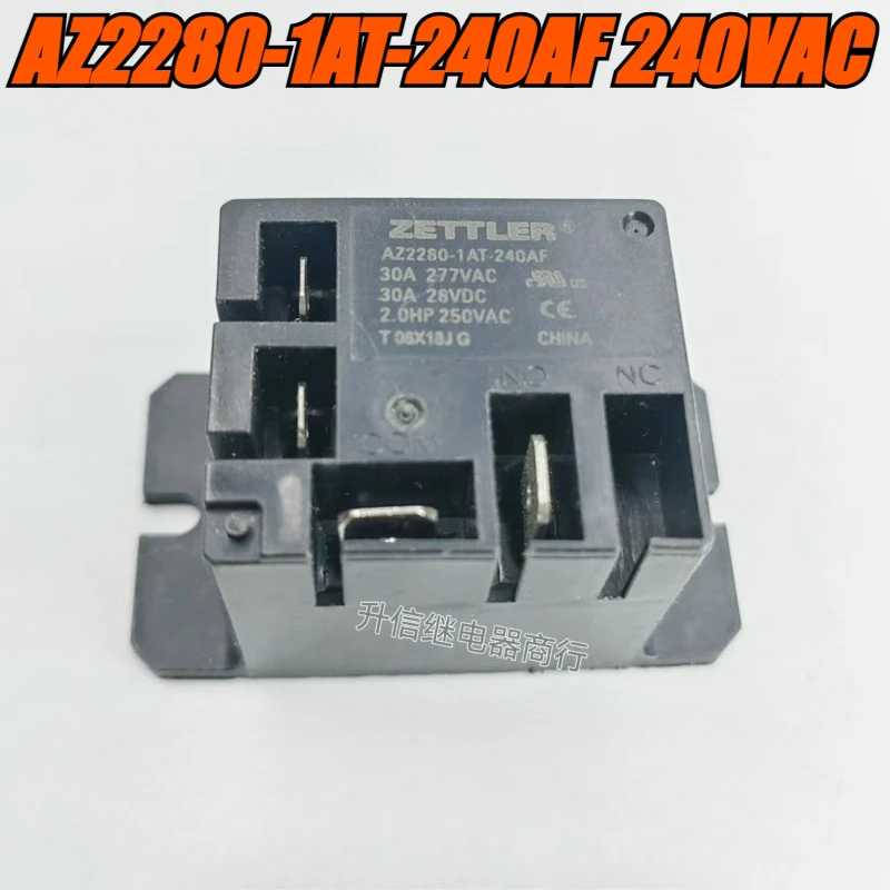 （Brand New）1pcs/lot 100% original genuine relay:AZ2280-1AT-240AF 240VAC power relay 30A 4pins