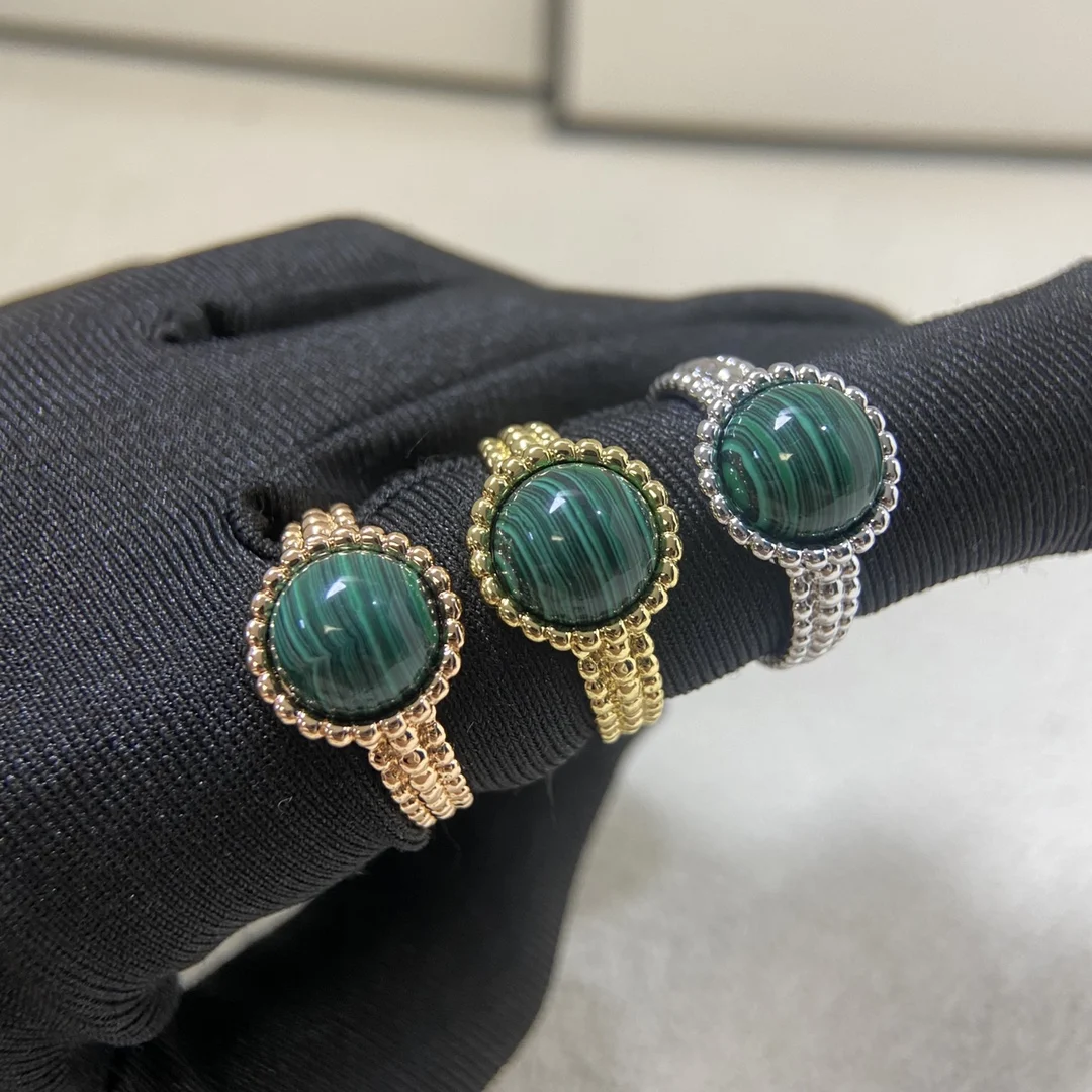 

Fashion luxury jewelry S925 pure silver material natural round gemstone turquoise red agate women's ring