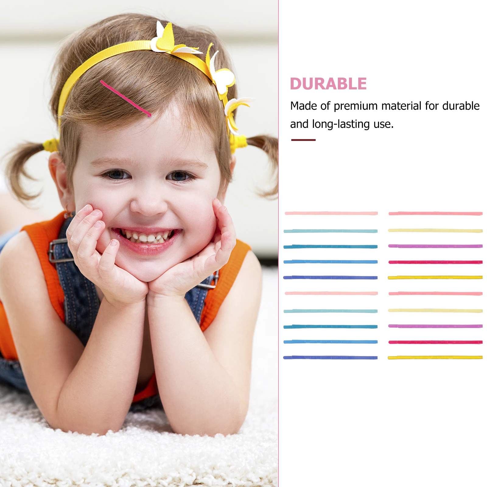 

100 Pcs Wave Metal Hairpins Hair Clips Metal Bobby Pins Durable Reusable Hair Accessories Styling Travel Friendly
