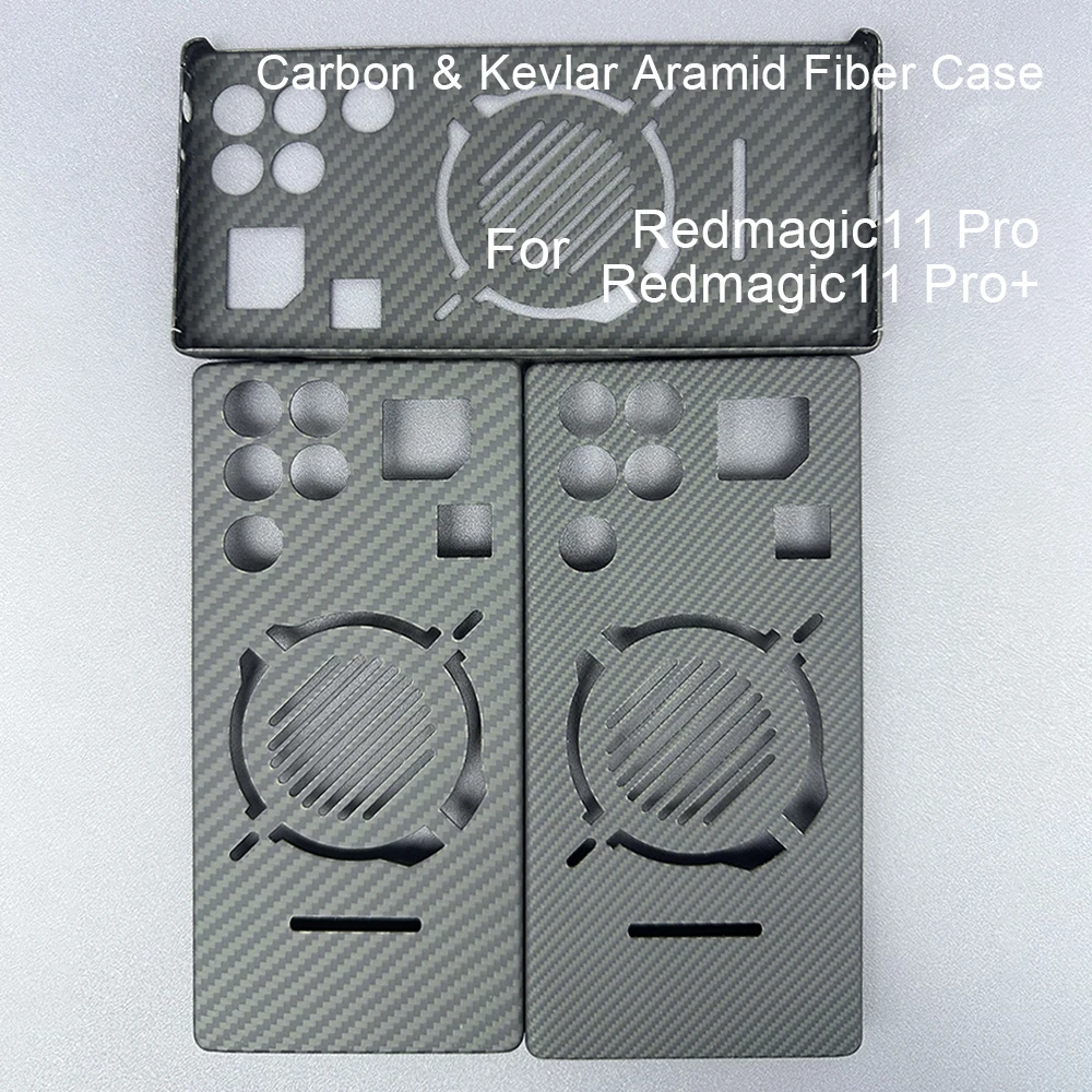 

Для Red Magic 11 pro/Red Magic 11 pro+ чехол карбон 600d кевлар арамидное волокно ткань тонкий жесткий чехол магнитный черный тонкий светло-красный