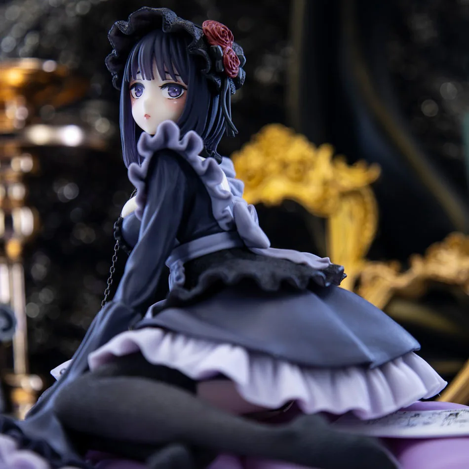 ฟิกเกอร์อนิเมะ Hot My Dress-Up Darling ชุดแม่บ้านสีดำ คิตากาวะ มาริน ของสะสม โมเดลตั้งโต๊ะ ของเล่น ของขวัญ