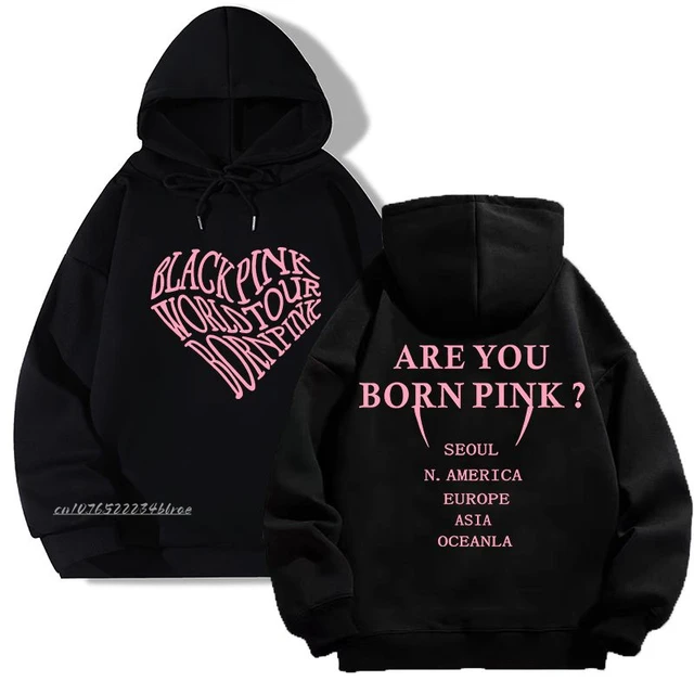 Blackpink born shops pink hoodie