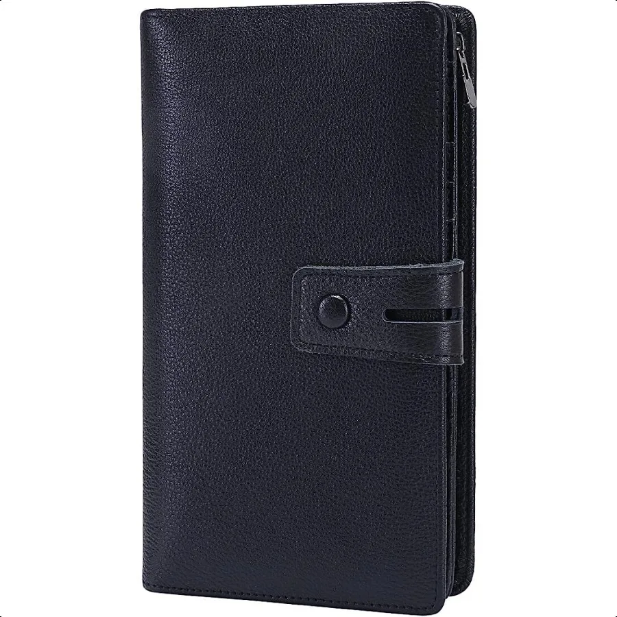 

Itslife Womens WalletLarge Capacity RFID Blocking Leather Wallets Credit Cards Organizer Ladies Wallet with Checkbook Holder