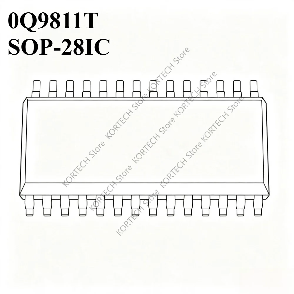 2PCS/Lot Original OQ9811T 93,67,29 0Q9811T SOP-28 IC