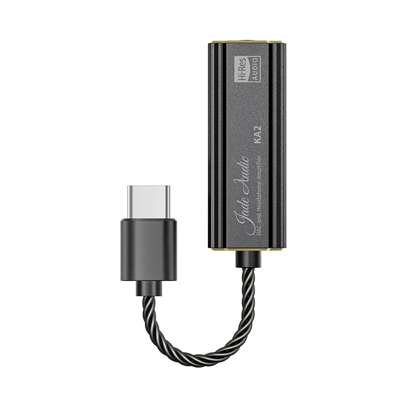 FiiO JadeAudio KA2 TypeC/Lightning to 4.4mm dongle, Double DAC CS43131 DSD256, HIFI Cable Adapter for Android IOS MAC Win10 etc.