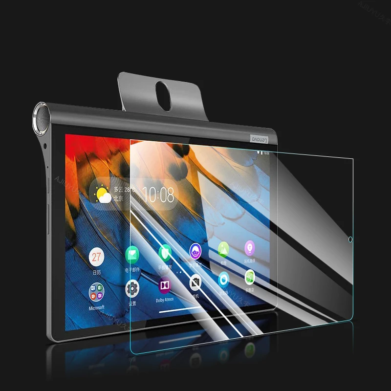 9H szkło hartowane ochraniacz ekranu dla Lenovo joga Tab 5 10.1 cal 2019 YT-X705F YT-X705X YT-X705L Tablet bez bąbelków przezroczysta folia