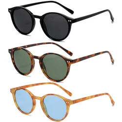 Stylish Polarized Round Sunglasses Women Men Retro Classic Sun Glasses