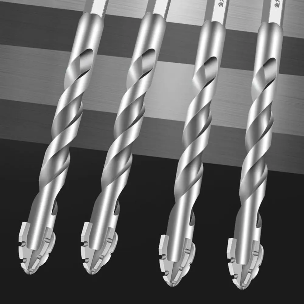 

Четырехгранное эксцентриковое сверло с зубцами, набор сверл для бетона высокой твердости, набор сверл с шестигранным хвостовиком и наклонной головкой