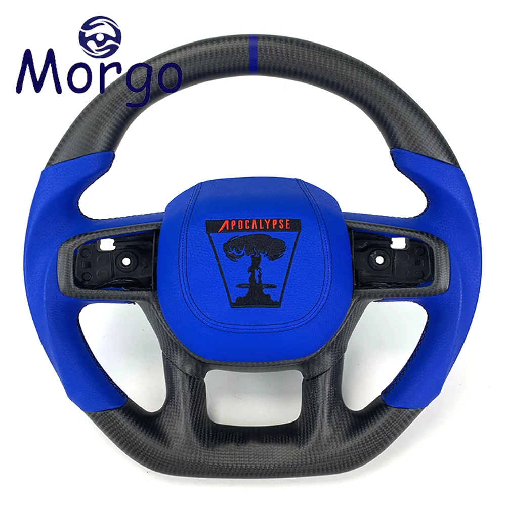 

Cars Accessories Customized Carbon Fiber Steering Wheel for Dodge RAM 1500 2500 3500 4500 5500 2019-NOW Supporting Customization