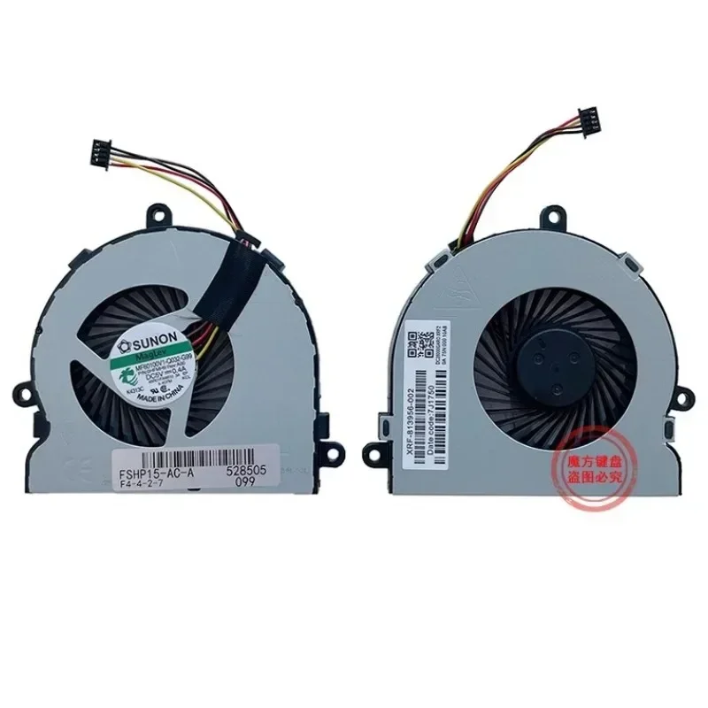 New CPU Fan For HP 15-A 15-AC 15-AF TPN-C116 TPN-C125 250 G4 G5 255 G4 Laptop Cooling Fan