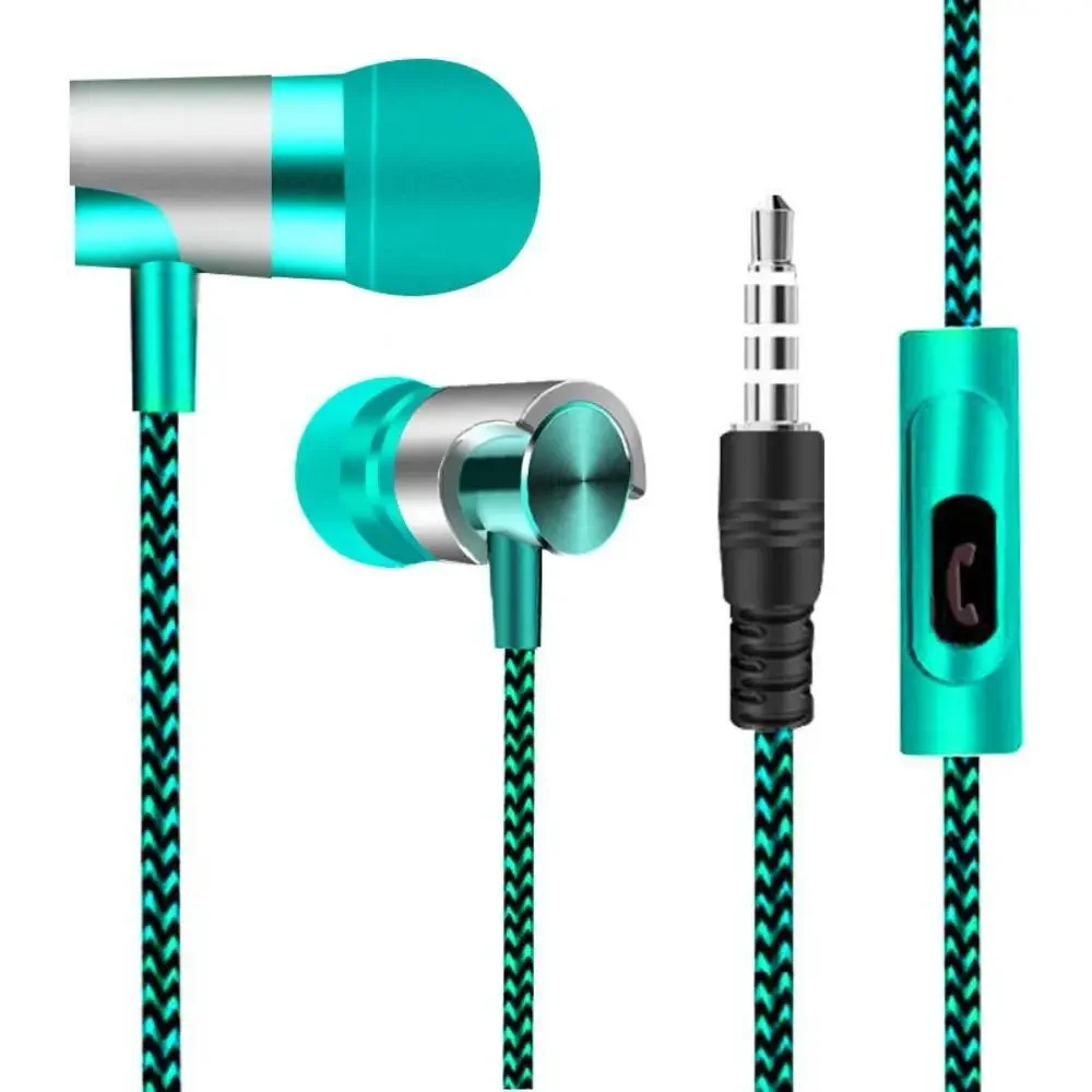 1Pcs 3.5mm In-ear Headphones in Ear Portable High Definition Wired Headset Deep Bass Noise Canceling Earbuds cheap earphones