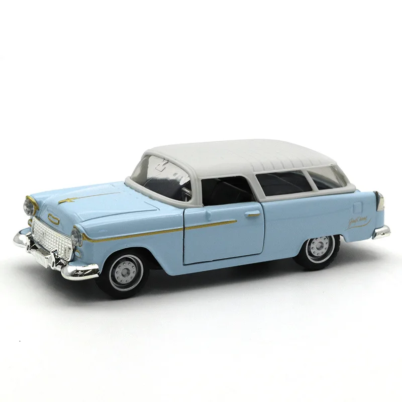 New 1:32 Alloy Classic Car Model Childrens Toy Simulation Retro Diecast Pull-Back Car Model Collection Ornaments For Boys Gifts