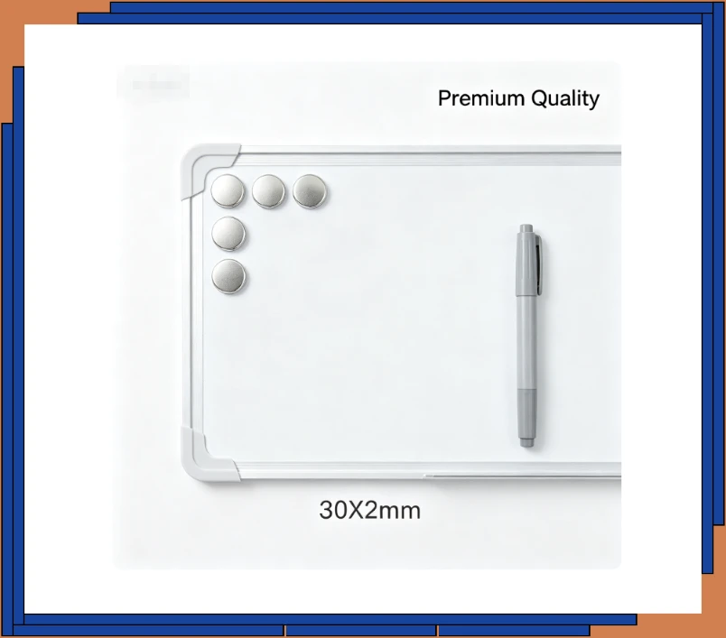 Super Strong 30x2mm Neodymium Magnet Round Disc NdFeB Permanent Magnet For DIY Handmade Gift Box Crafts