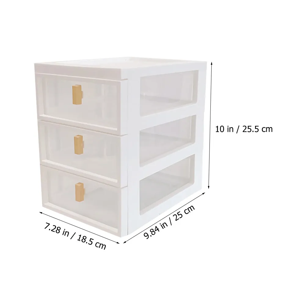 Desktop Drawer Organizer Box with Multiple Compartments for Stationery, Sundries & Home Office Storage