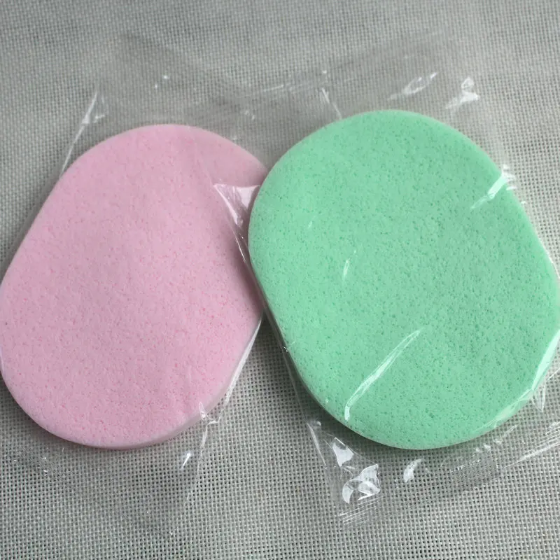 1pc Facial Cleansing Sponge Puff Face Wash Pad Puff Available Soft Makeup Seaweed  Makeup Face Cleansing Cosmetic Tool