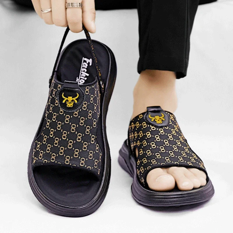 New Design 2024 Male Shoe Casual Men's Sandal Non Slip and Waterproof Summer Low Price Comfortable Stylish Open Toe Outdoor Buy