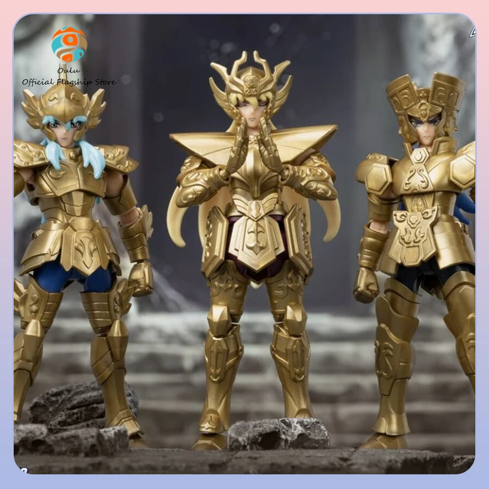 Nuevo Blokees Original Saint Seiya Serie 4: Caballeros del Zodíaco ⅱ Caja Sorpresa Figura de Acción Saint Seiya Caja Misteriosa Phoenix Ikki Juguete de Regalo