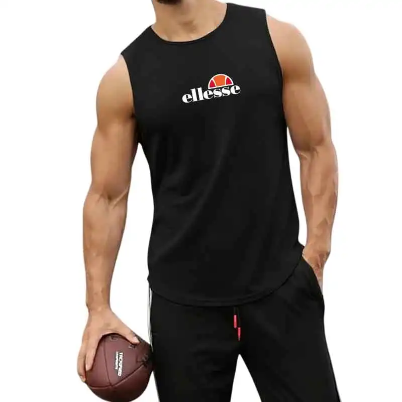 Bestseller Herren Fitness Tanktop Modisches Gym T-Shirt Hawaiianisches Strand-Surf Ärmelloses Shirt Sommer Casual Sport Basketball Weste