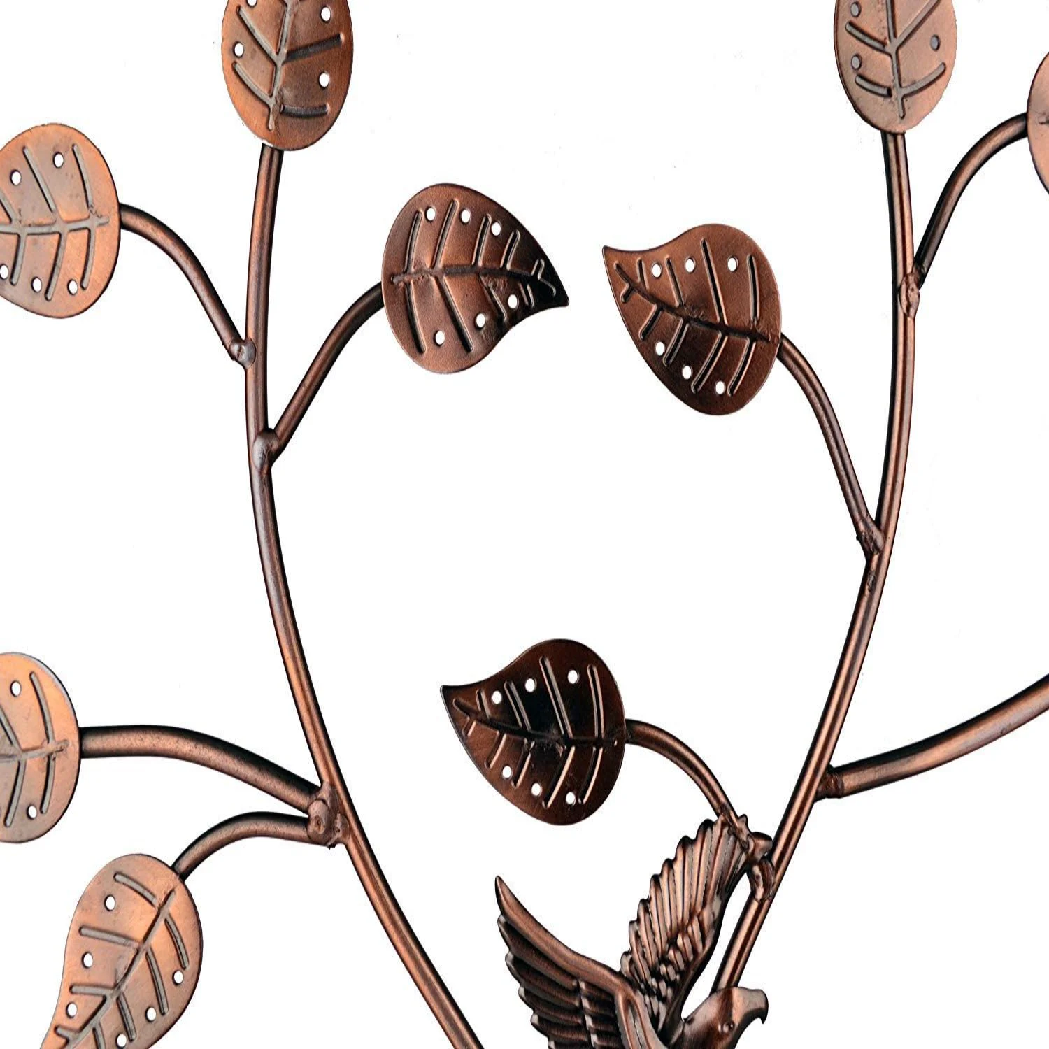 Bronze Bird Nest Jewelry Tree Holder - Holds 48 Pairs of Earrings, Bracelets/Necklaces Organizer Stand