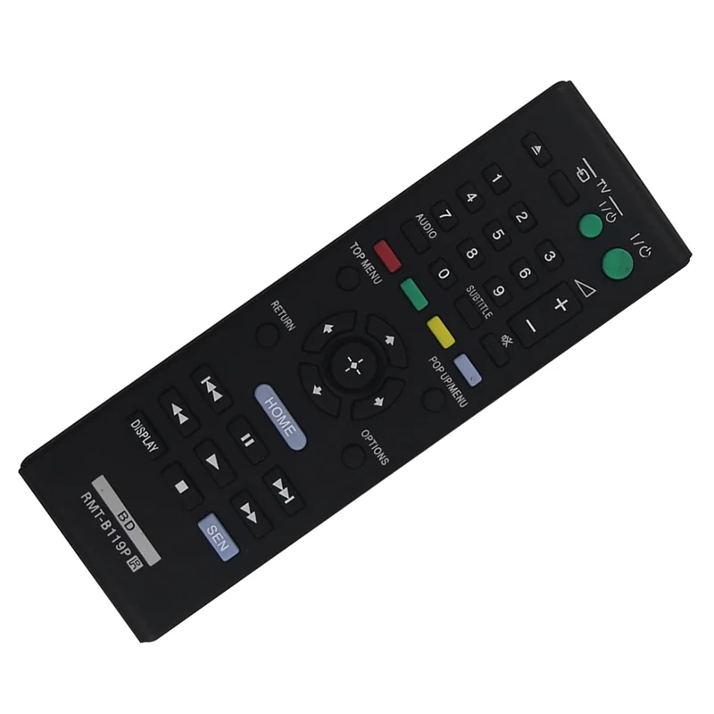 Replacement Remote Control Suitable for Sony Blu-Ray Player Remote Control RMT-B119P BDP-S390 BDP-S190 S490