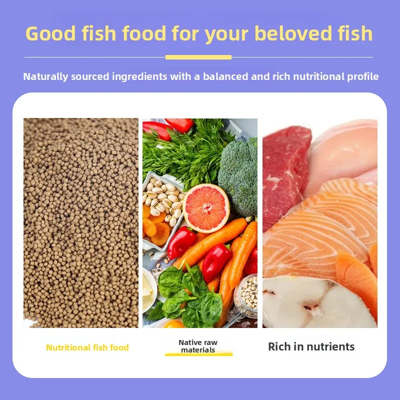 AquaNation Betta Fish Food Pellets,Micro Granules for Siamese Fighting Fish,Guppies,Small Goldfish&Top-Feeding Tropical Fish view 2