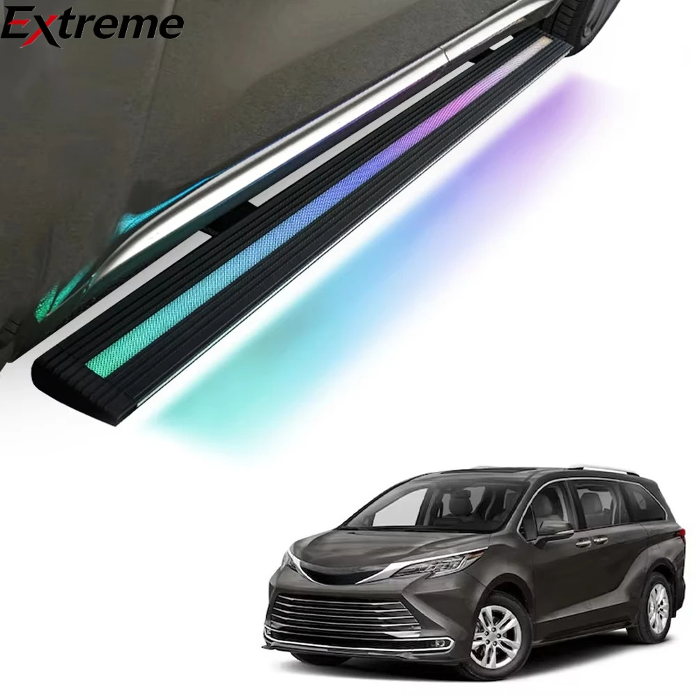 Power Running Boards for Toyota Land Cruiser LC300 Electric Side Step Pedal Kit Auto Accessory Fit for SIENNA Granvia Alphard