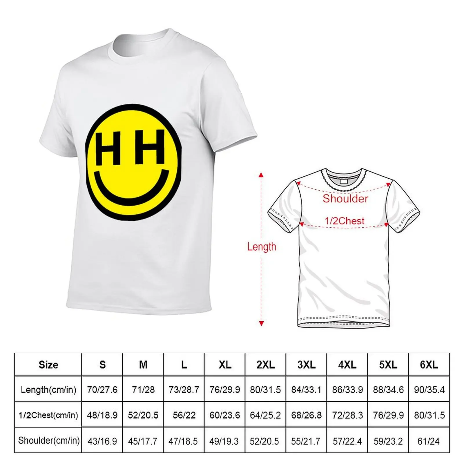 Happy Hippie Foundation Logo Miley Cyrus T-Shirt Big and Tall Solid Color T-Shirt