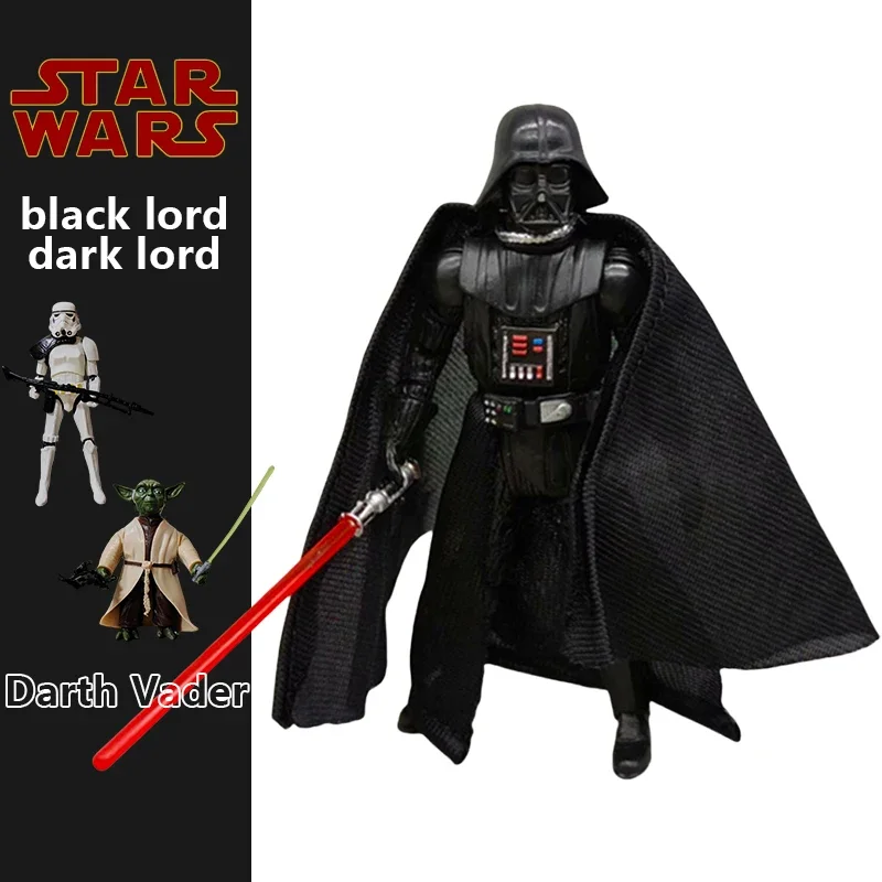 Star Wars Animated Doll Darth Vader White Clone Trooper 3.75 Inch Doll Joint Movable Ornaments Master Yoda Darth Vader Toy Gift