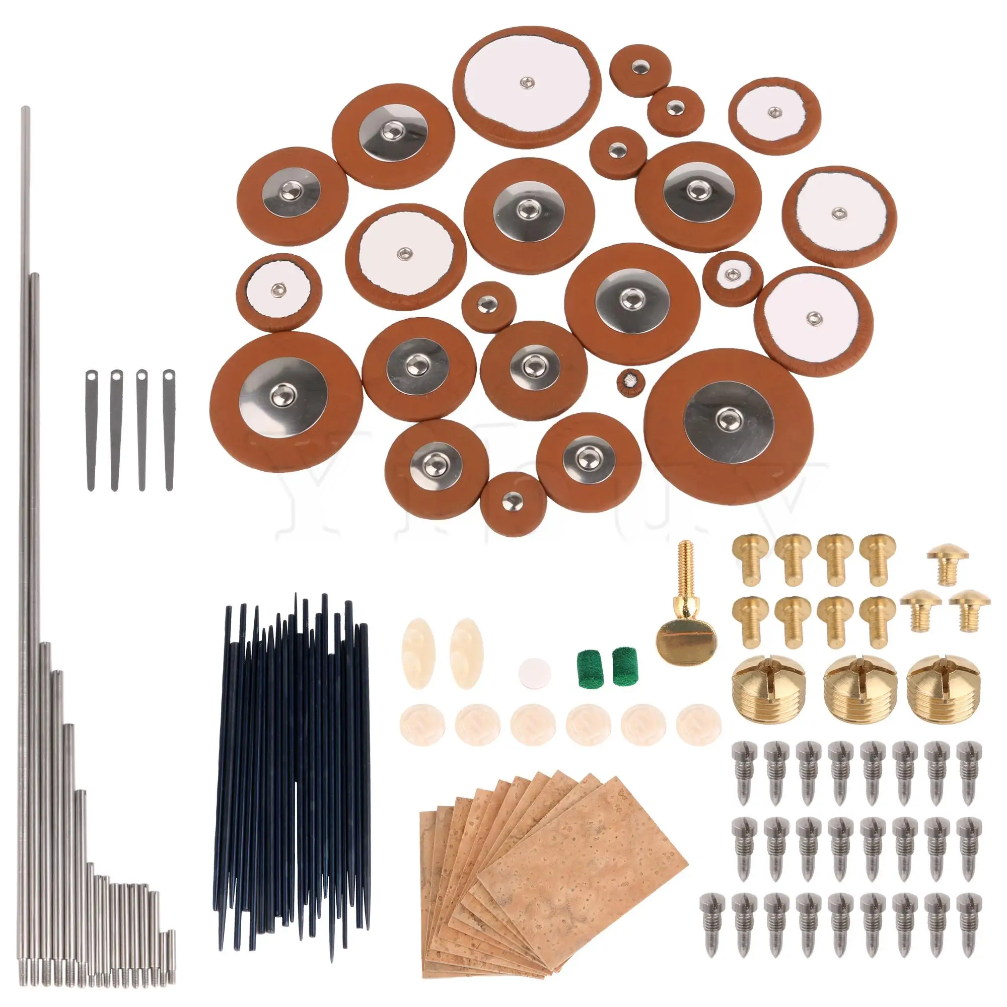 

Sax Maintain Replace Parts Set for Tenor Saxophone w/ 10 Cork Sheet Screws